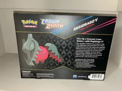 Pokemon Crown Zenith Regidrago V Collection Factory Sealed - Image 2