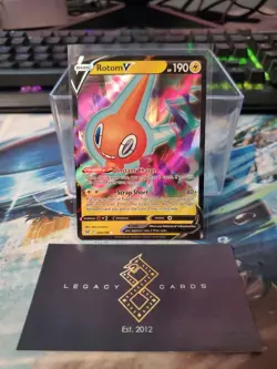 Rotom V 058/196 - SWSH: Lost Origin Ultra Rare - Pokemon TCG (NM) - Image 1