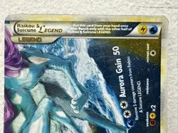2010 Pokemon TCG Raikou & Suicune Legend (Bottom) 93/95 Unleashed Holo - Image 2