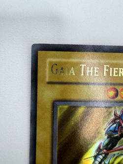 Gaia The Fierce Knight LOB-006 The Legend of Blue Eyes White Dragon Unlimited - Image 2