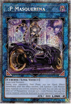 Yugioh! - I:P Masquerena (Alternate Art)- RA02-EN042 - Platinum Ult. Rare- NM/M - Image 1