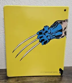 Vtg 1994 Marvel Comics Wolverine X-Men Collector's Trading Card Binder - Image 2