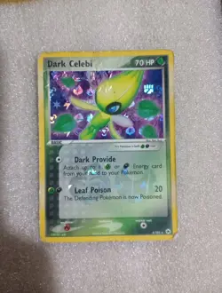 Dark Celebi 4/101 Hidden Legends Holo Pokemon Trading Card Game HP - Image 1