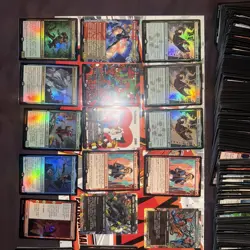 MTG Marvel Spider-Man Foil,mythic,rare, promos Cards Borderless lot 400+ - Image 1