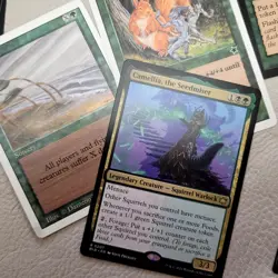 CUSTOM COMMANDER DECK - Green & Black SQUIRRELS Tribal Beginner Magic MTG Cards - Image 1