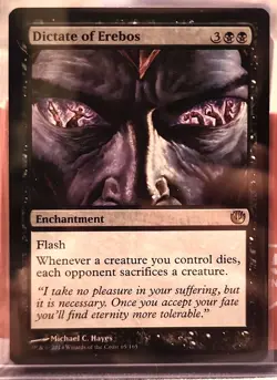 MtG Dictate of Erebos Journey into Nyx Regular NM - Image 1