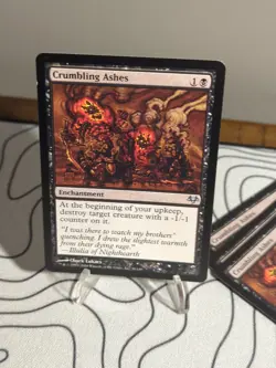 Crumbling Ashes - Eventide Regular - NM Unplayed - MTG Magic the Gathering - Image 1