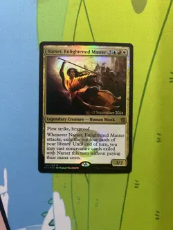 Prerelease Promo Foil Narset Enlightened Master MTG Magic Gathering TCG - Image 1