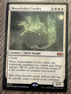 Moonshaker Cavalry Wilds of Eldraine Regular - Image 1