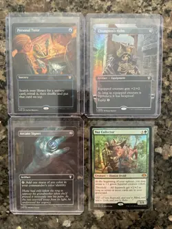 Magic the Gathering - 13 Singles Incl a foil Fierce Guardianship fr CMM 0094 R! - Image 3