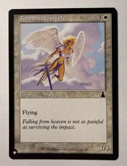 MTG Tormented Angel The List Mystery Booster 2 (MB2) Common Magic #22 Unplayed - Image 1