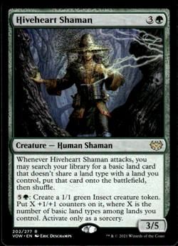 Hiveheart Shaman VOW MTG 202/277 RARE M/NM - Image 1