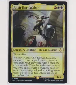 FOIL Altair Ibn-La'Ahad - Universes Beyond: Assassin's Creed (ACR - Image 1