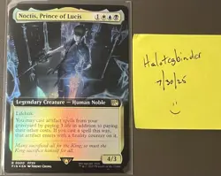 Noctis, Prince of Lucis #0500 (Extended Art - Foil) Magic the Gathering - Image 2