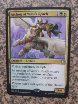 MTG - 1 x Archon of Valor's Reach - Commander 2020 - Image 1