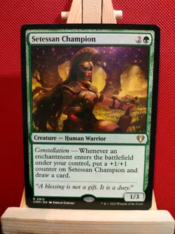 Setessan Champion - Commander Masters - Rare - NM (See Pics) MTG - Image 1