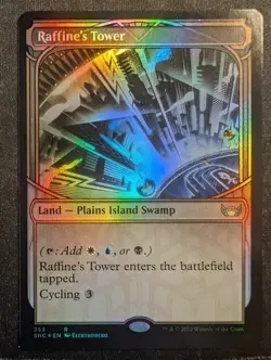 Raffine's Tower (Showcase) Streets of New Capenna Foil 353 NM - Image 1