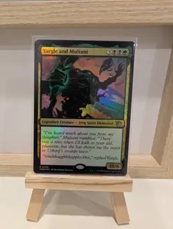 Yargle and Multani 0256 - FOIL - NM - March of the Machine MTG - Image 1