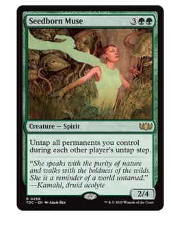 Seedborn Muse Commander: Tarkir Dragonstorm MTG - Image 1