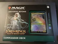 MTG x Lord of the Rings Sealed Commander Deck Elvin Council - Image 1