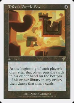 7th Edition MTG 1 Teferi's Puzzle Box Magic - Image 1