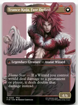 Kuja, Genome Sorcerer (Borderless) #399 MTG Final Fantasy FIN NM X1 - Image 2