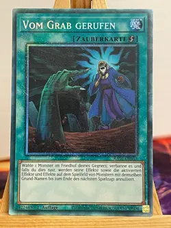 Vom Grab Gerufen RA01-DE057 Collectors Rare Deutsch NM YUGIOH - Image 1