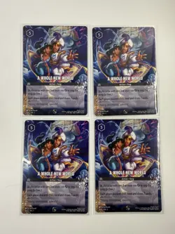 Disney Lorcana A Whole New World Infinity Promo Card 10/C1 EN 1 Non Foil Playset - Image 1