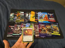MTG The One Ring Card +20 Boosters ☆ The Lord of the Rings: MAGIC The GATHERING - Image 1