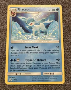 Leafeon - SM237 SM Glaceon SM238 Black Star Promos Pokemon Card Lot - Image 3