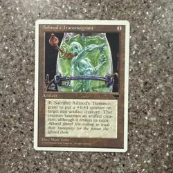 Vintage 1995 Ashnod's Transmogrant Antiquities Rare Magic Card MTG - Image 1