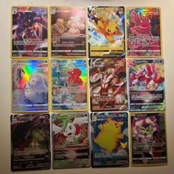 Lot 6 Lot of 12 Ultra Rare Holofoil Pokemon Cards Good Condition - Image 1
