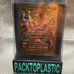 2024 Pokemon Charizard Fan Art Card Family GX Hp 998 Tag Team Basic P1 - Image 1