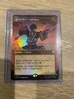 🔮 MTG: Redirect Lightning (Showcase) Avatar: The Last Airbender Foil - Image 1