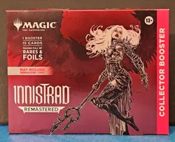 Magic The Gathering Innistrad Remastered Collectors Booster Box New/Sealed - Image 1