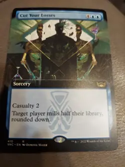 Cut Your Losses (Extended Art) Streets of New Capenna Regular - Image 1