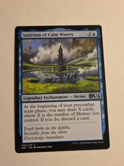 Sanctum of Calm Waters X1 M21 MTG Core 2021 M21 - Image 1