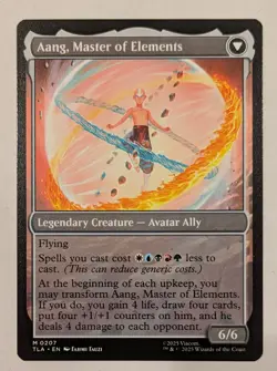 Avatar Aang x1 - NM Unplayed - Avatar: The Last Airbender #207 - Image 2