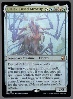 Ulalek, Fused Atrocity 0004 Foil Mythic Modern Horizons 3 MTG Near Mint - Image 1
