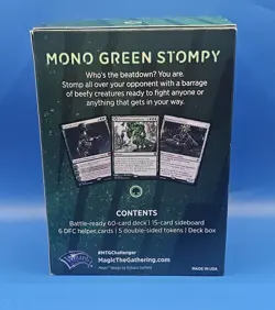 MTG Magic Mono Green Stompy Challenger Deck 2021 Factory Sealed *SEE PICTURES* - Image 2