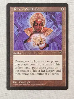 NM Teferi's Puzzle Box Visions Mtg Magic the Gathering - Image 1
