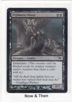 MTG: Dark Ascension: Foil: Highborn Ghoul - Image 1