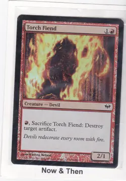 MTG: Dark Ascension: Foil: Torch Fiend - Image 1