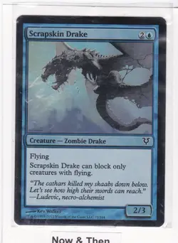 MTG: Avacyn Restored: Foil: Scrapskin Drake - Image 1