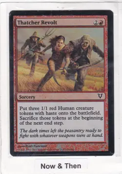 MTG: Avacyn Restored: Foil: Thatcher Revolt - Image 1