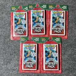 Pokemon Mystery Pack Seeded 1:10 Crystal Guardians - Lot Of 5 - Image 1