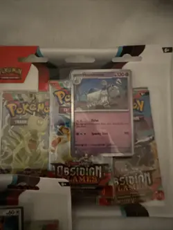 Pokemon TCG Scarlet & Violet - Obsidian Flames Booster Blister 3 Packs Lot Of 3 820650853784 - Image 3