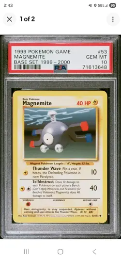 Pokemon Cards Graded Set - Image 2