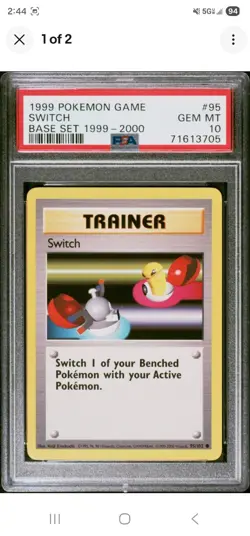 Pokemon Cards Graded Set - Image 5
