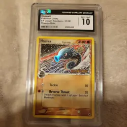 POKEMON TCG HORSEA REVERSE HOLO 31/101 EX DRAGON FRONTIER CGC 10 GRADED 9!! - Image 1